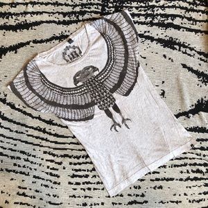 INSIGHT Wings Double Headed Eagle T shirt S